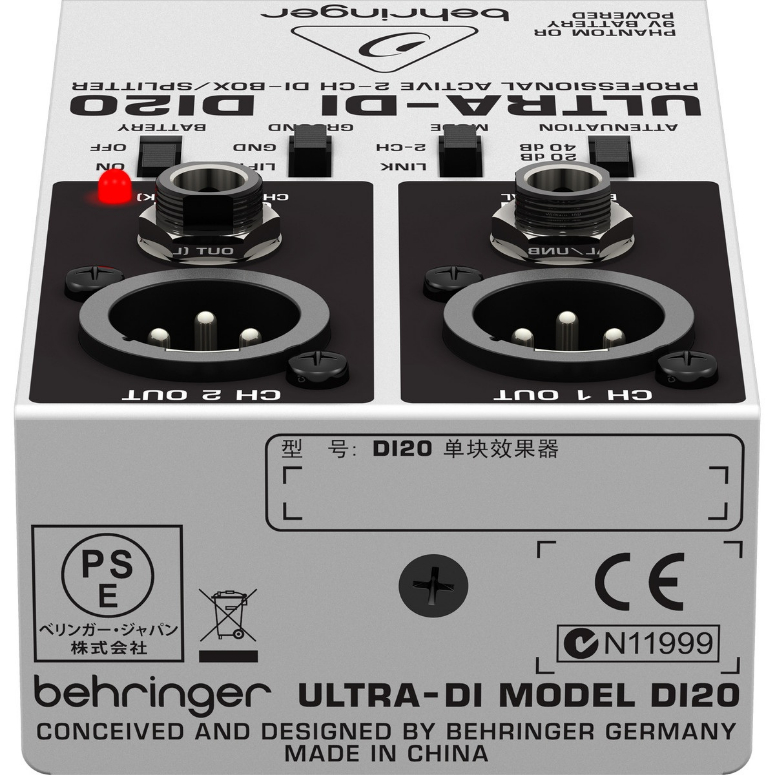 Caja directa activa doble DI 20-2