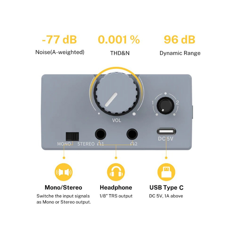 Amplificador De Fonos EM2-1