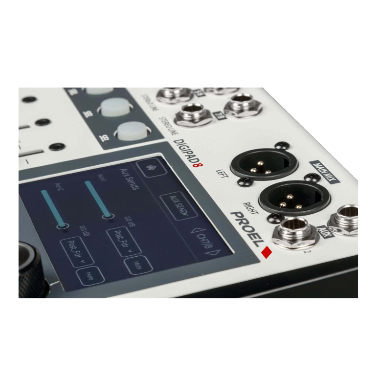 Mezclador Digital DIGIPAD 8-3