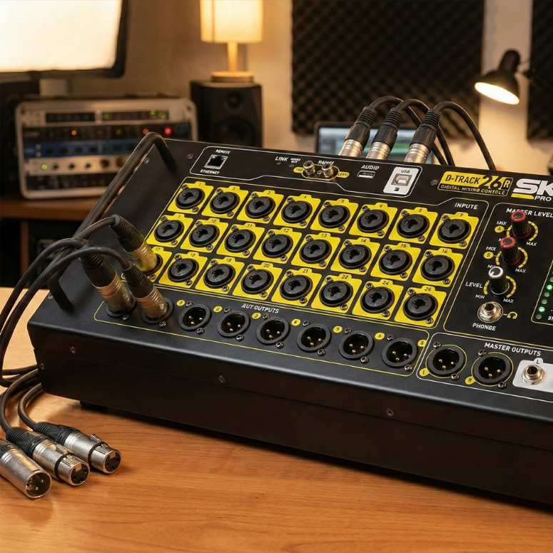 Consola Digital de Rack D-Track 26R-2