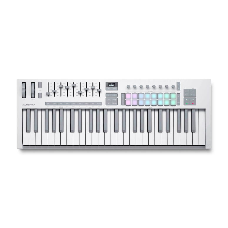 Controlador Midi LaunchKEY 49 MK4 WH