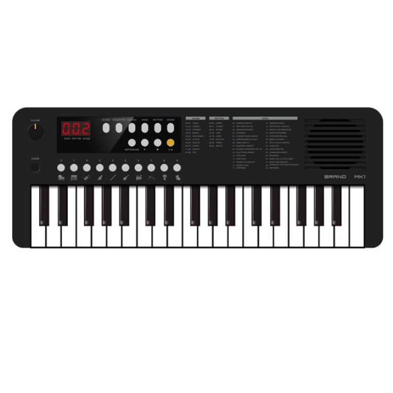 Teclado portatil de 37 notas MK1-Black