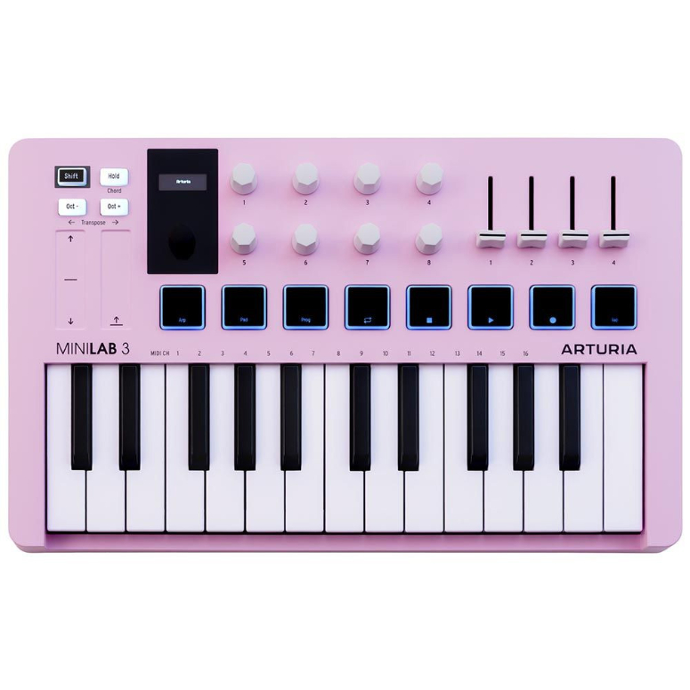 Controlador Midi Minilab 3 Rose Quartz