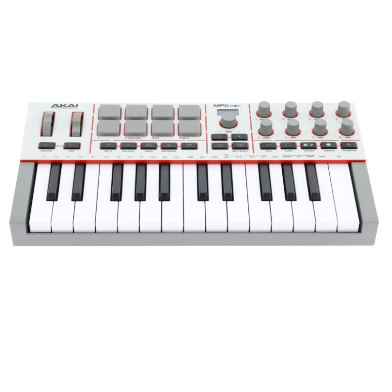 Controlador Midi MPK Mini IV Wh-1