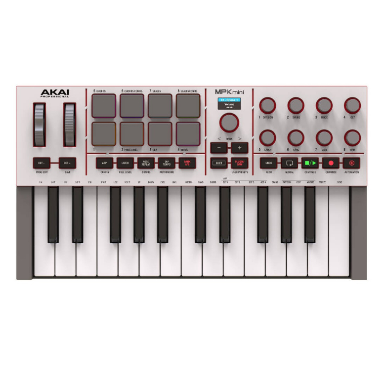 Controlador Midi MPK Mini IV Wh