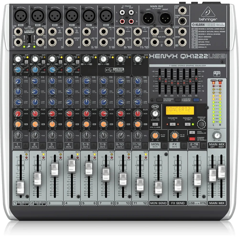 Consola analoga con USB QX1222 USB
