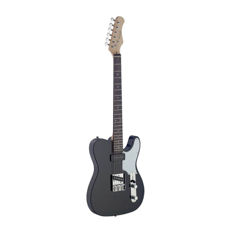 Guitarra electrica Vintage SET-CST-BK