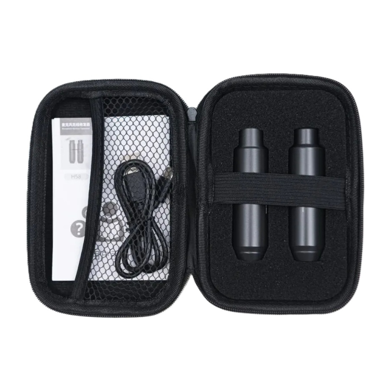 Sistema Inalambrico para microfono de condensador H58A-1T-1