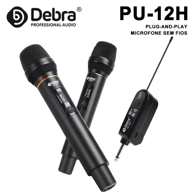 Microfonos inalambricos portatiles PU-12H-3