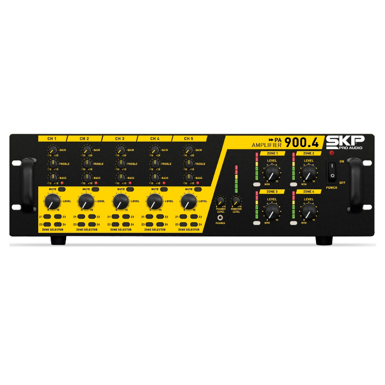 Amplificador de Megafonia PA 900.4